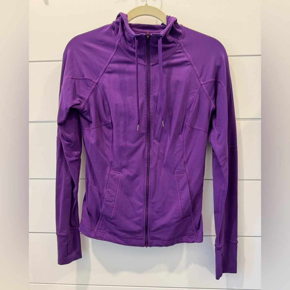 Lucy Vibrant Purple Women's Moisture Wicking Jacket